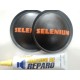 2 - Protetor Calota Para Reposição Selenium 80MM + Cola